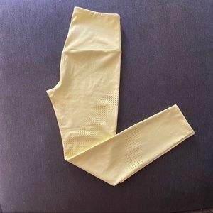 NWOT Ryderwear Pastel Leggings *YELLOW*